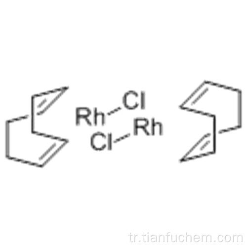 Kloro (1,5-siklooktadien) rodyum (I) dimer CAS 12092-47-6